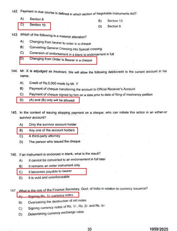 cseb answer key